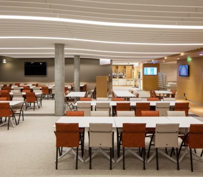 plafond pour le restaurant du stade Roland Garros